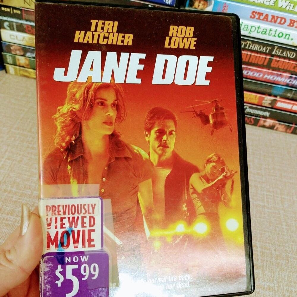 DVD Jane Doe - Action Adventure Movie - Rob Lowe / Teri Hatcher